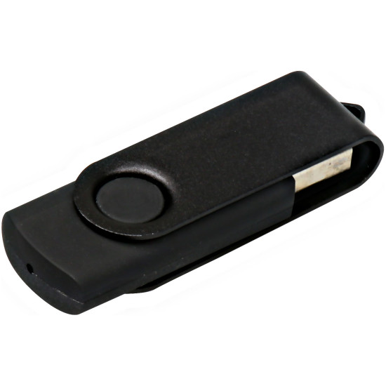 EŞREFOĞULLARI SİYAH DÖNER KAPAKLI USB BELLEK (32 GB) Promosyon USB BELLEK