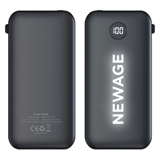 ÖLÜDENİZ SİYAH 10.000 MAH POWERBANK Promosyon POWERBANK