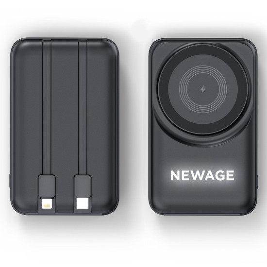 KÜÇÜKLER 10.000 MAH MAGSAFE SİYAH POWERBANK Promosyon POWERBANK