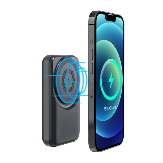 KÜÇÜKLER 10.000 MAH MAGSAFE SİYAH POWERBANK Promosyon POWERBANK