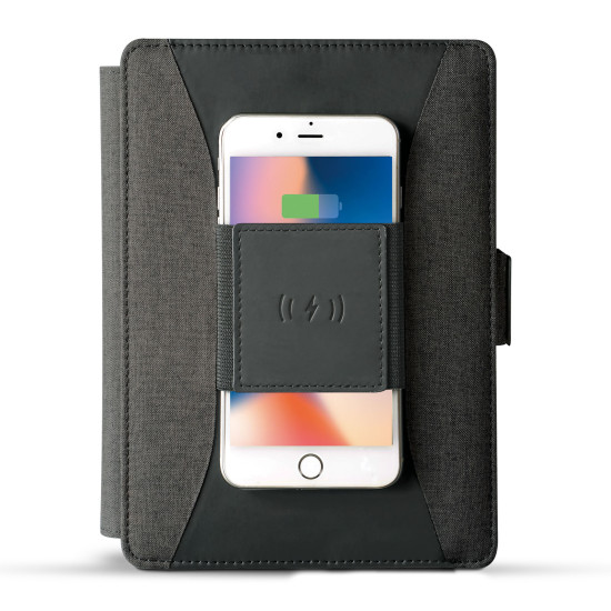 ALANYA 6.500 MAH WİRELESS POWERBANK ORGANİZER Promosyon POWERBANK DEFTER