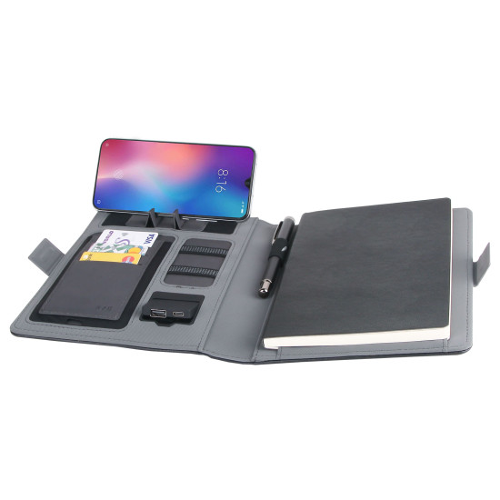 ÇEŞME 5.000 MAH WİRELESS POWERBANK DEFTER Promosyon POWERBANK DEFTER