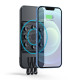 ÇİRİŞ 10.000 MAH SİYAH WIRELESS STANDLI POWERBANK Promosyon POWERBANK