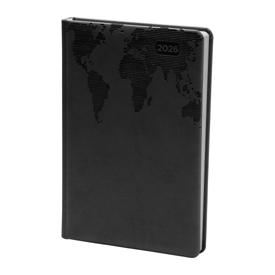 KOCATEPE SİYAH TARİHLİ AJANDA (17X24 CM) Promosyon TARİHLİ AJANDALAR