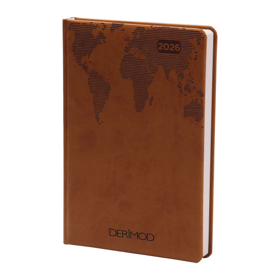 KOCATEPE KAHVERENGİ TARİHLİ AJANDA (17X24 CM) Promosyon TARİHLİ AJANDALAR
