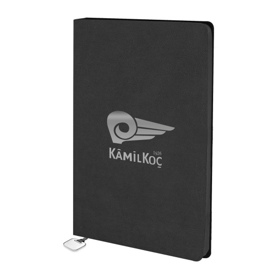MALTEPE SİYAH TARİHSİZ DEFTER (13X21 CM) Promosyon TARİHSİZ DEFTERLER