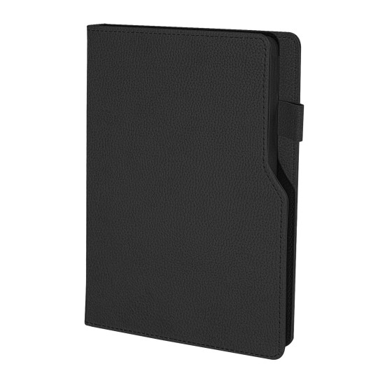 BAHÇELİEVLER SİYAH TARİHSİZ DEFTER (14,5X21 CM) Promosyon TARİHSİZ DEFTERLER