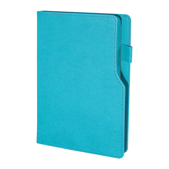 BAHÇELİEVLER TURKUAZ TARİHSİZ DEFTER (14,5X21 CM) Promosyon TARİHSİZ DEFTERLER