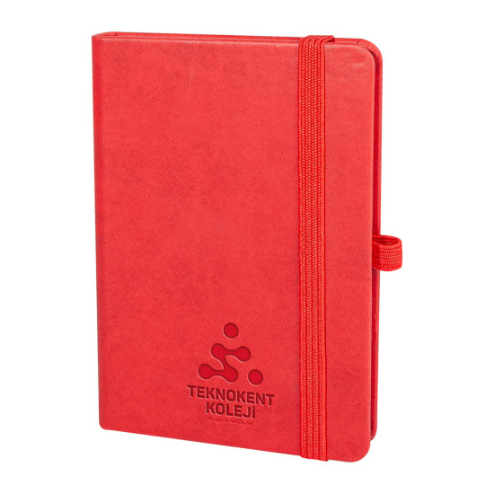 İNCEK KIRMIZI TARİHSİZ DEFTER (9X14 CM) Promosyon TARİHSİZ DEFTERLER
