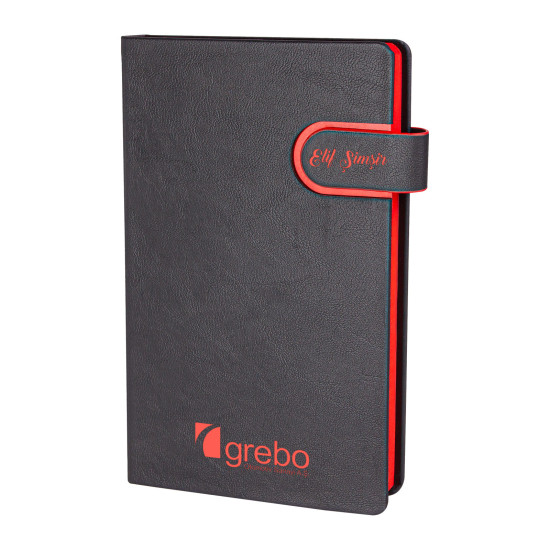 EMEK KIRMIZI TARİHSİZ DEFTER (13X21 CM) Promosyon TARİHSİZ DEFTERLER