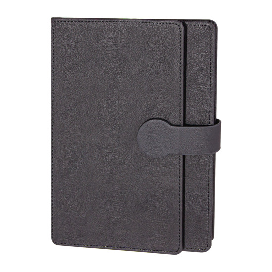 SARAY SİYAH GEÇME KAPAK DEFTER Promosyon TARİHSİZ DEFTERLER