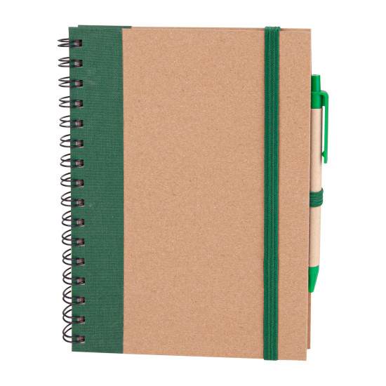 PURSAKLAR YEŞİL TARİHSİZ DEFTER (15X21 CM) Promosyon TARİHSİZ DEFTERLER