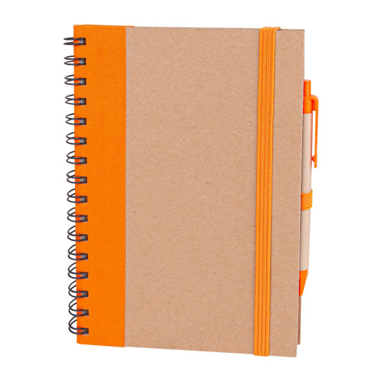 PURSAKLAR TURUNCU TARİHSİZ DEFTER (15X21 CM) Promosyon TARİHSİZ DEFTERLER