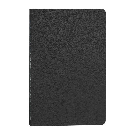 SIHHİYE SİYAH TERZİ DİKİŞLİ DEFTER (13X21 CM) Promosyon TARİHSİZ DEFTERLER
