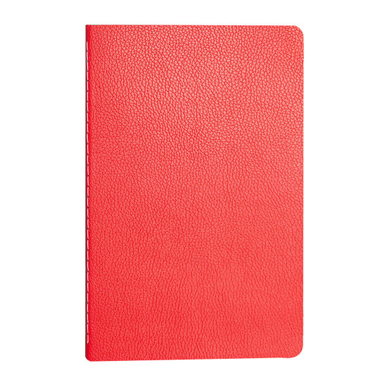 SIHHİYE KIRMIZI TERZİ DİKİŞLİ DEFTER (13X21 CM) Promosyon TARİHSİZ DEFTERLER