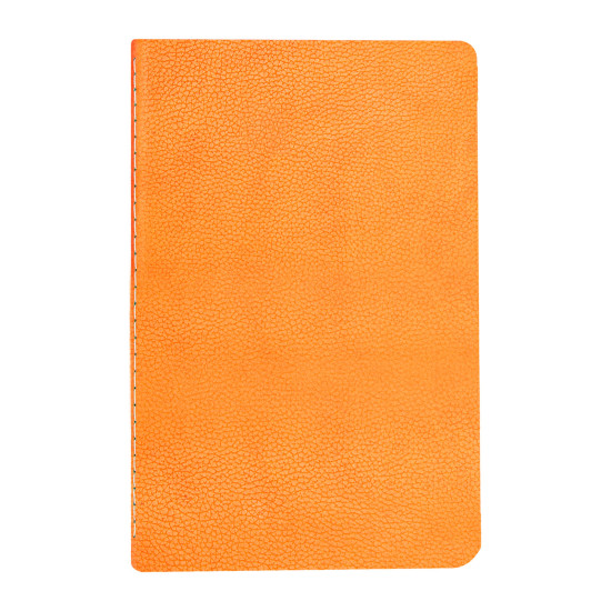 SIHHİYE TURUNCU TERZİ DİKİŞLİ DEFTER (13X21 CM) Promosyon TARİHSİZ DEFTERLER