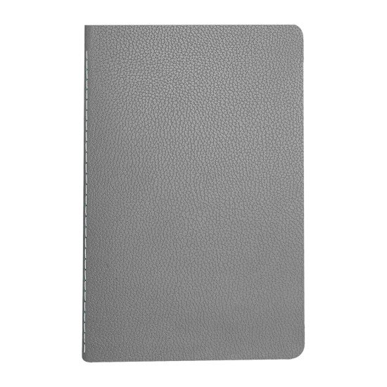 SIHHİYE GRİ TERZİ DİKİŞLİ DEFTER (13X21 CM) Promosyon TARİHSİZ DEFTERLER