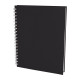 SEĞMENLER SİYAH KARELİ TARİHSİZ DEFTER (19X25 CM) Promosyon TARİHSİZ DEFTERLER