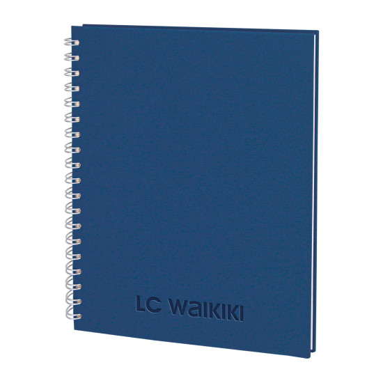 SEĞMENLER LACİVERT KARELİ TARİHSİZ DEFTER (19X25 CM) Promosyon TARİHSİZ DEFTERLER