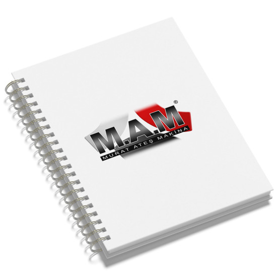 TANDOĞAN KUŞE MUKAVVA SIVAMA SPİRALLİ DEFTER 15X21 CM Promosyon TARİHSİZ DEFTERLER