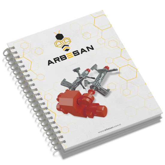 TANDOĞAN KUŞE MUKAVVA SIVAMA SPİRALLİ DEFTER 20X28 CM Promosyon TARİHSİZ DEFTERLER