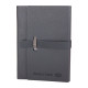 DEMİRTEPE SİYAH TARİHSİZ ORGANİZER DEFTER (17x22CM)