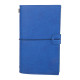 KUĞULU LACİVERT TARİHSİZ DEFTER (11,5X20 CM)