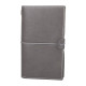 KUĞULU FÜME TARİHSİZ DEFTER (11,5X20 CM)
