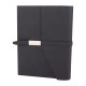 MOGAN SİYAH TARİHSİZ DEFTER (15x21 CM)