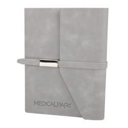MOGAN GRİ TARİHSİZ DEFTER (15x21 CM)