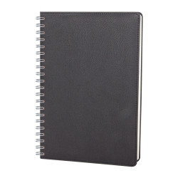 KOLEJ SİYAH SPİRALLİ HAFTALIK PLANLAYICI (20x28 CM)