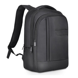 SERÜVEN SİYAH LAPTOP BÖLMELİ SIRT ÇANTASI