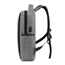 YELKEN GRİ LAPTOP BÖLMELİ SIRT ÇANTASI
