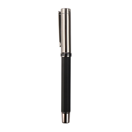 AVANOS SİYAH METAL ROLLER KALEM Promosyon ROLLER KALEMLER