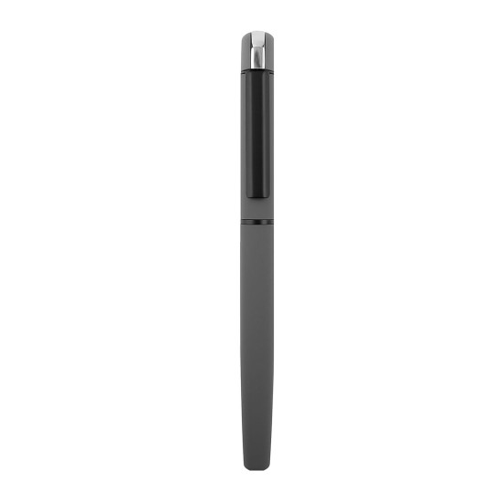 KURŞUNLU GRİ METAL ROLLER KALEM Promosyon ROLLER KALEMLER