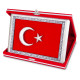 SANCAK DİKDÖRTGEN BAYRAK PLAKET Promosyon AHŞAP PLAKETLER