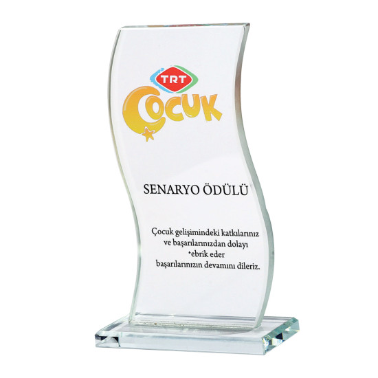 SAYAN KRİSTAL PLAKET Promosyon KRİSTAL PLAKETLER