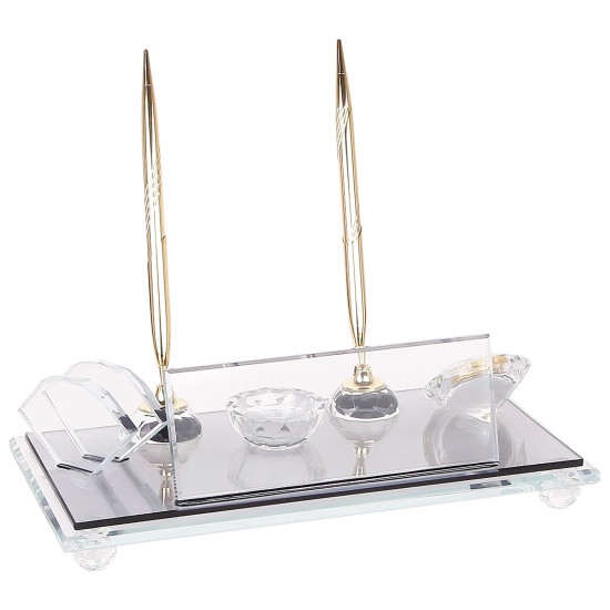 BİLGE KRİSTAL MASA SETİ Promosyon KRİSTAL MASA ÜSTÜ SETLER