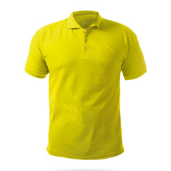AÇELYA SARI XXL POLO YAKA TİŞÖRT