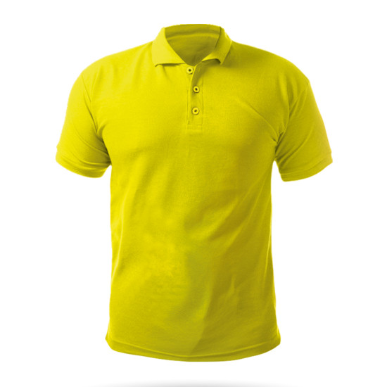 AÇELYA SARI XXL POLO YAKA T-SHİRT Promosyon TİŞÖRTLER