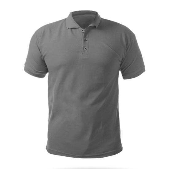 AÇELYA GRİ S POLO YAKA T-SHİRT Promosyon TİŞÖRTLER