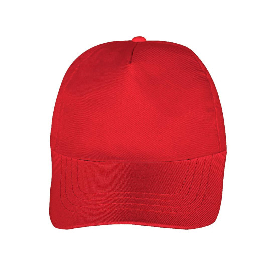 PAPATYA  KIRMIZI POLYESTER ŞAPKA Promosyon ŞAPKALAR
