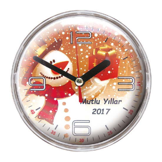 ÖTÜKEN535 BUZDOLABI SAATİ (110 MM) Promosyon BUZDOLABI SAATLERİ