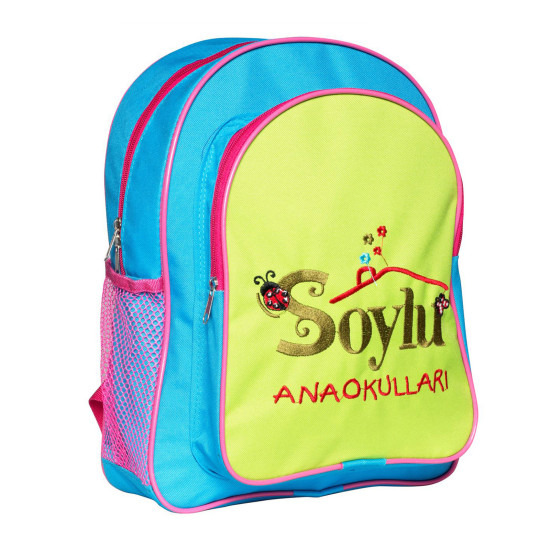 BAMBU MAVİ ANAOKULU ÇANTASI Promosyon OKUL ÇANTALARI