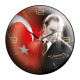 KRİYOS207 PLASTİK KASA DUVAR SAATİ (350 MM) Promosyon DUVAR SAATLERİ