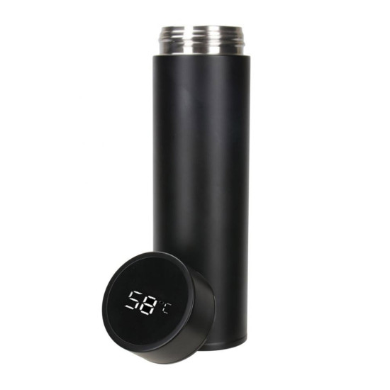 BEYŞEHİR SİYAH 500 ML DERECELİ TERMOS Promosyon TERMOSLAR