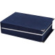 KAŞMİR LACİVERT KADİFE PLAKET KUTUSU (14X24 CM) Promosyon AHŞAP PLAKETLER