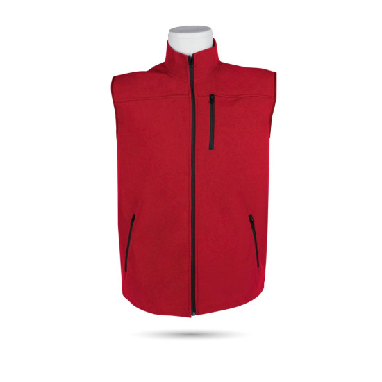 NEMRUT SOFTSHELL KIRMIZI S YELEK Promosyon SOFTJEL MONT VE YELEK