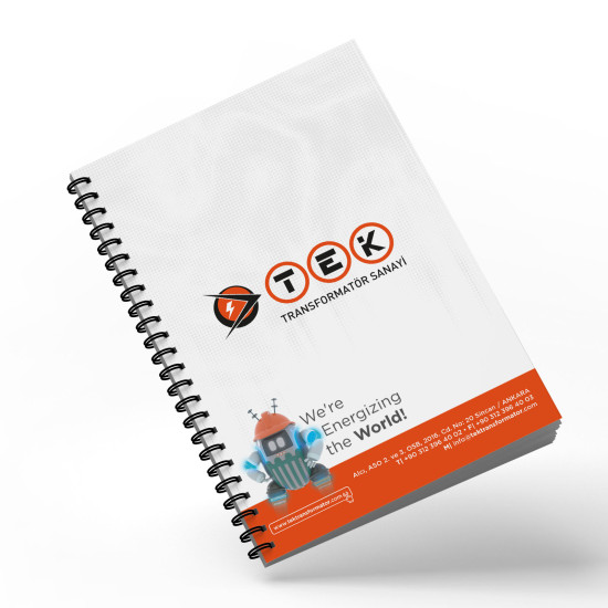 ALA-23 SPİRALLİ DEFTER 17X24 CM Promosyon TARİHSİZ DEFTERLER