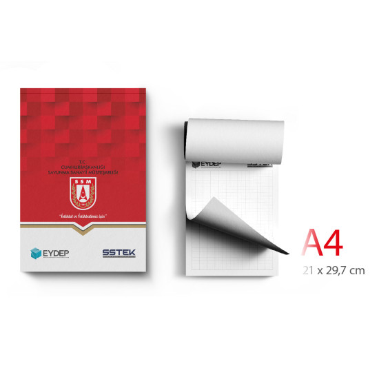 ALA-52 KAPAK GEÇMELİ BLOKNOT Promosyon BLOKNOT